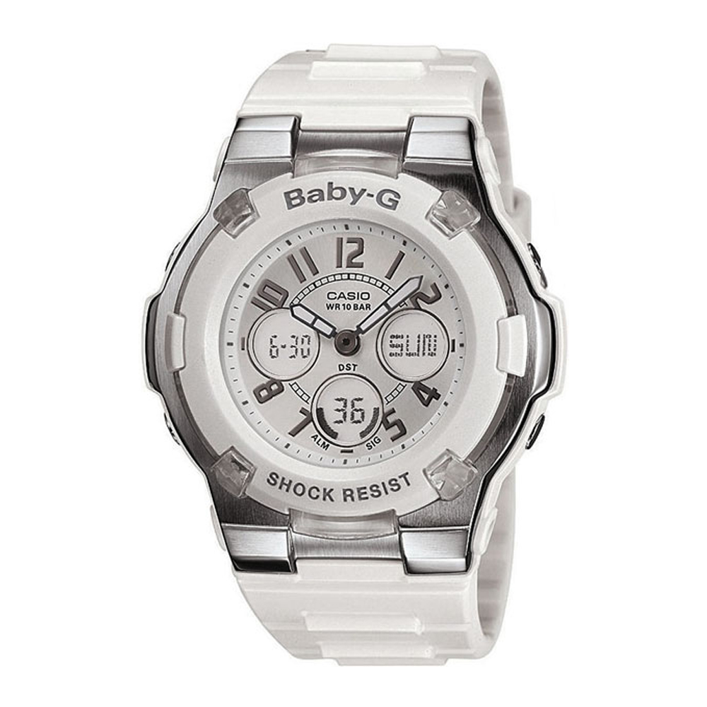 Японские наручные часы женские Casio Baby-G BGA-110-7B с хронографом | Casio 