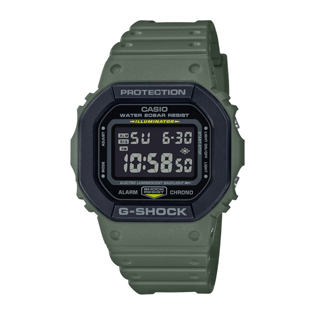 Японские наручные часы мужские CASIO DW-5610SU-3E | Casio 