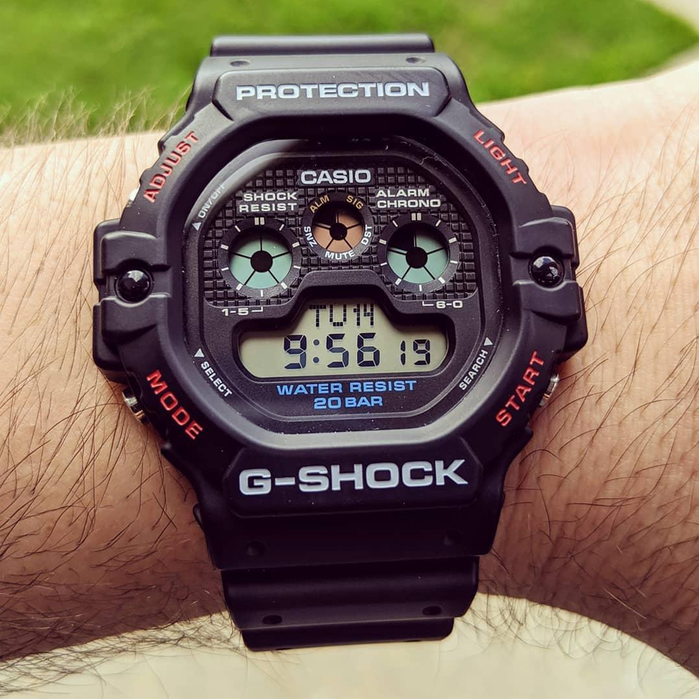 Японские часы мужские CASIO G-SHOCK DW-5900-1D | Casio 