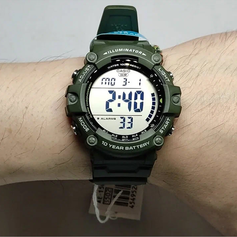 Японские часы мужские CASIO Collection AE-1500WHX-3A | Casio 