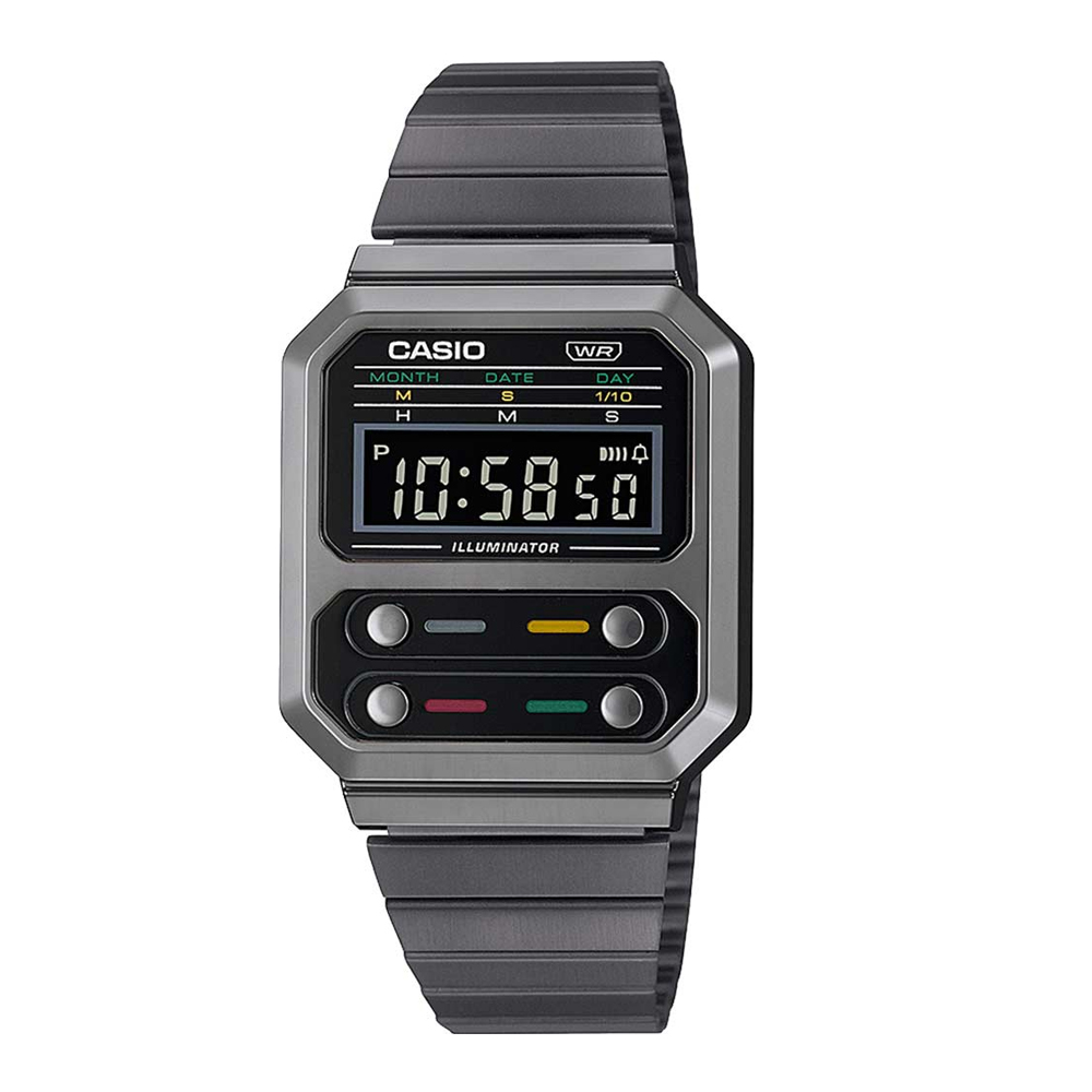 Японские часы CASIO Vintage A100WEGG-1AEF с хронографом | Casio 