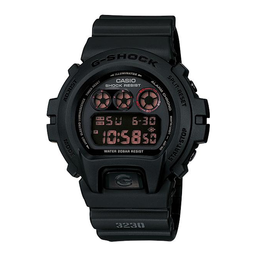 Японские часы мужские CASIO G-SHOCK DW-6900MS-1D | Casio 