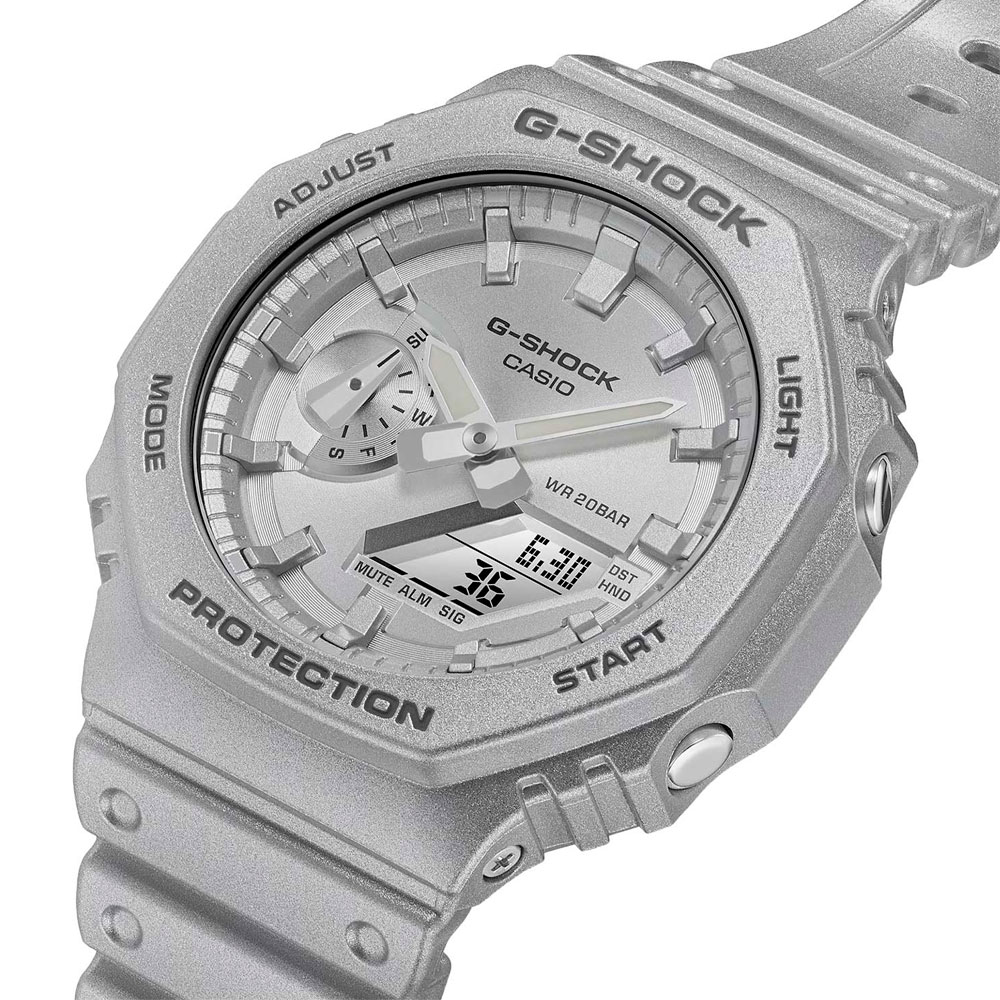 Японские наручные часы мужские Casio G-SHOCK GA-2100FF-8A с хронографом | Casio 