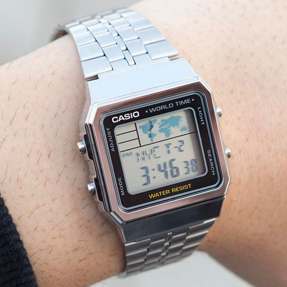 Японские наручные часы Casio Vintage  A500WA-1 | Casio 