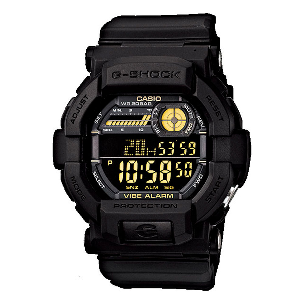 Японские наручные часы мужские Casio G-SHOCK  GD-350-1B | Casio 