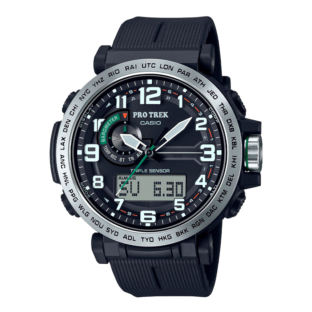 Японские наручные часы мужские Casio Pro Trek PRG-601-1D | Casio 