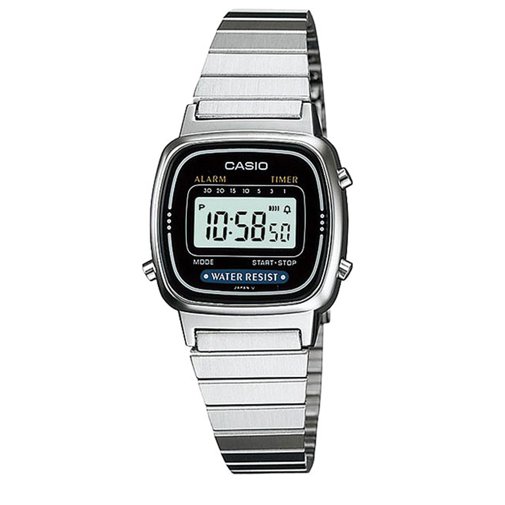 Японские наручные часы женские CasioVintage LA-670WEA-1E | Casio 