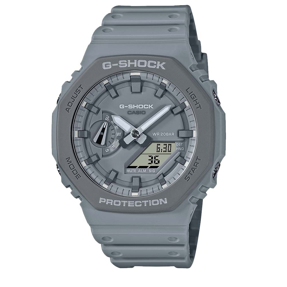 Японские наручные часы мужские Casio G-SHOCK GA-2110ET-8AER с хронографом | Casio 