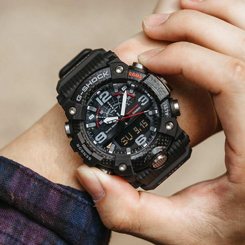 Японские часы мужские CASIO G-SHOCK GG-B100-1A | Casio 