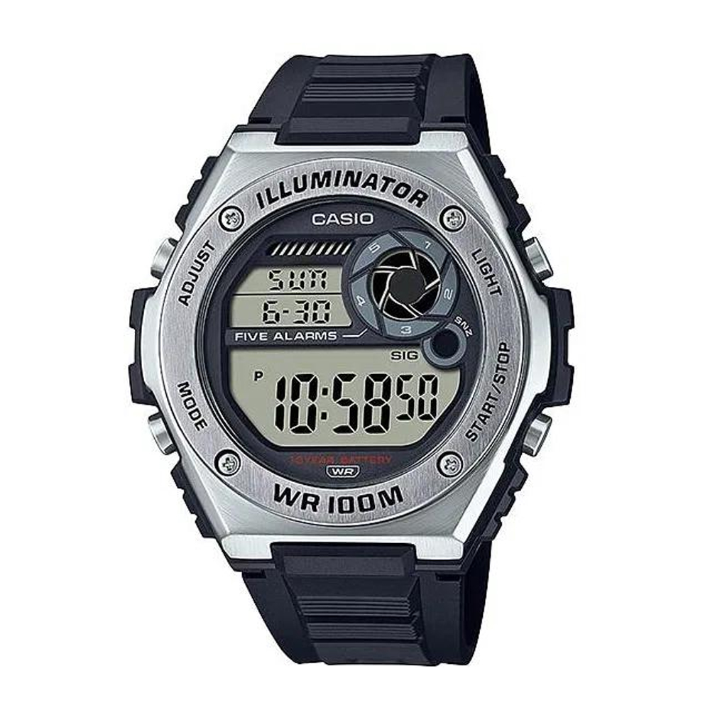 Японские наручные часы мужские Casio Collection MWD-100H-1A | Casio 