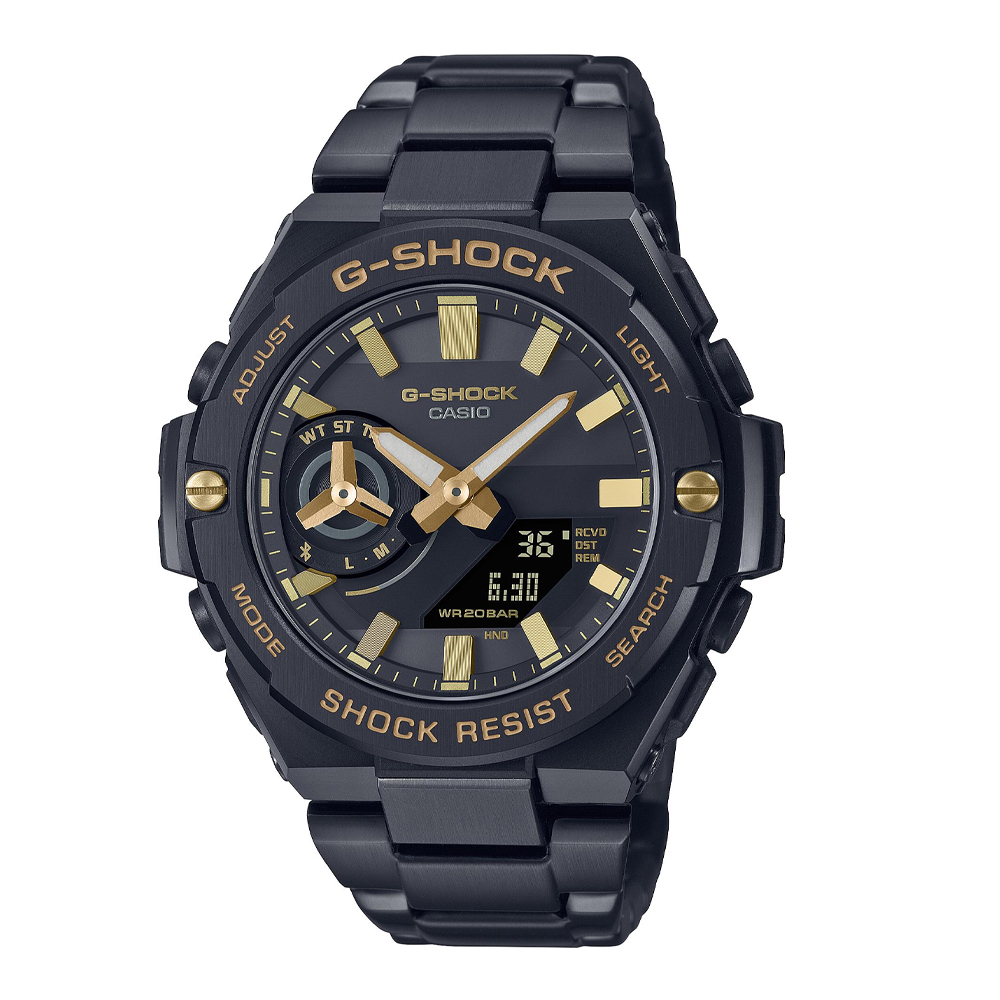 Японские часы мужские CASIO G-SHOCK GST-B500BD-1A9 | Casio 