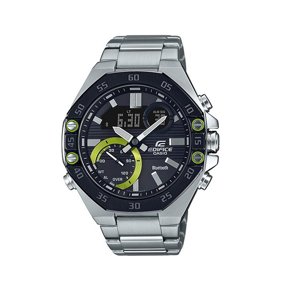 Японские часы мужские CASIO Edifice ECB-10DB-1A | Casio 