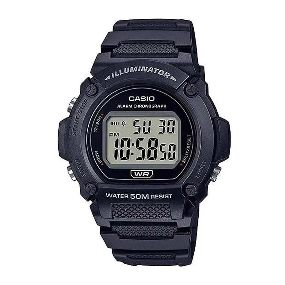 Японские наручные часы мужские Casio Collection W-219H-1A | Casio 