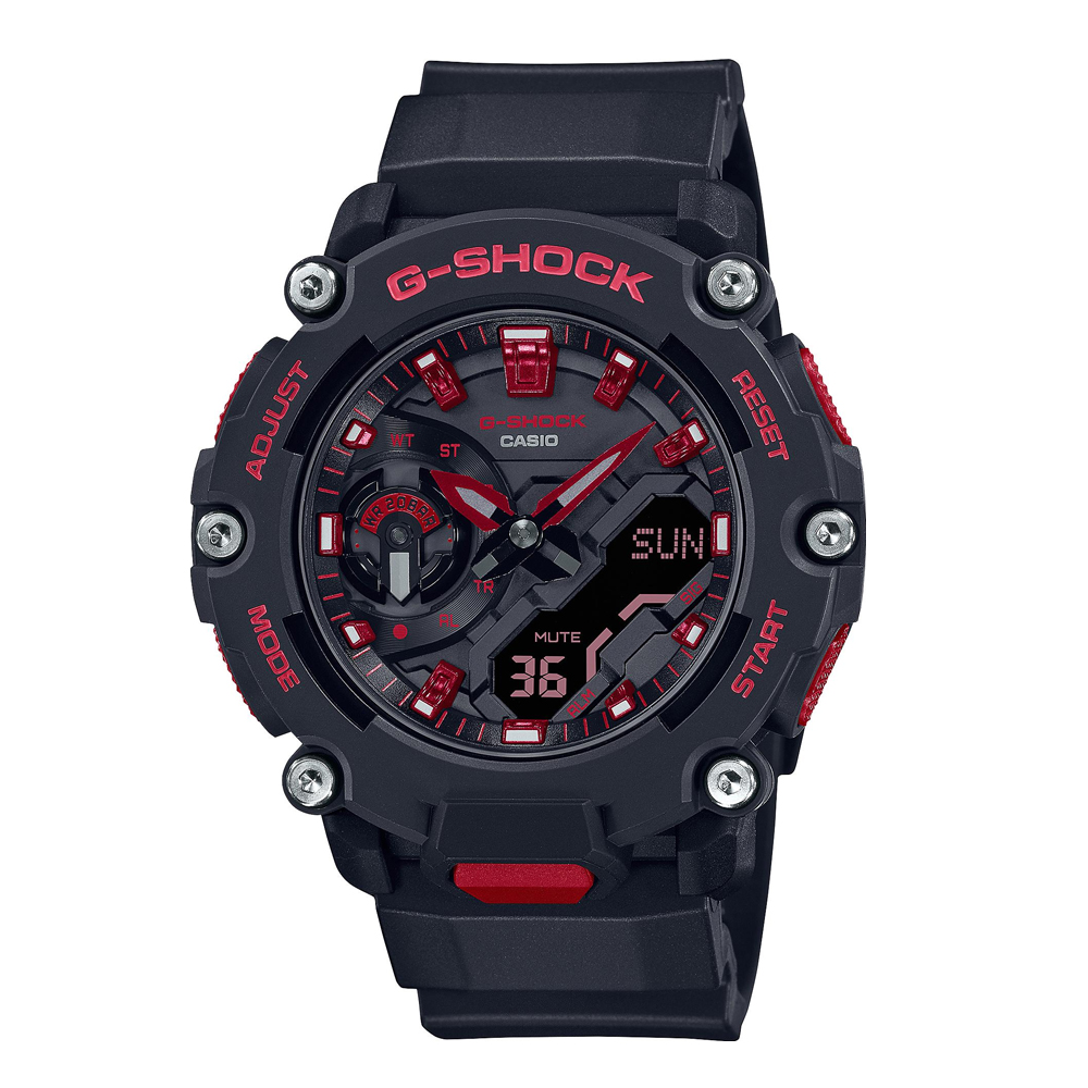 Японские часы мужские CASIO G-SHOCK  GA-2200BNR-1A | Casio 