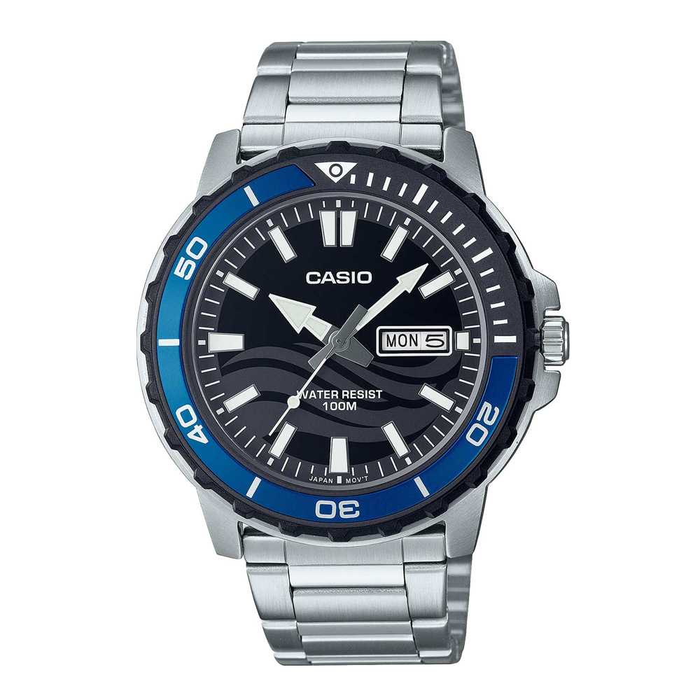 Японские наручные часы мужские Casio Collection MTD-125D-1A2 | Casio 