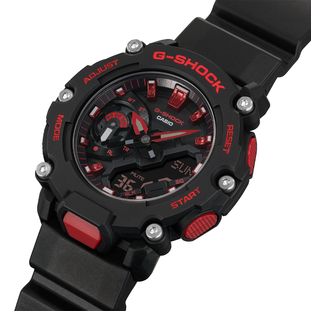 Японские часы мужские CASIO G-SHOCK  GA-2200BNR-1A | Casio 