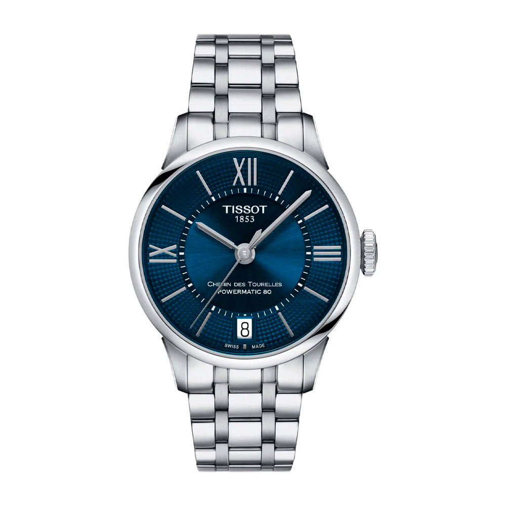 Часы женские Tissot Chemin Des Tourelles Powermatic 80 Lady T099.207.11.048.00, механика | TISSOT 