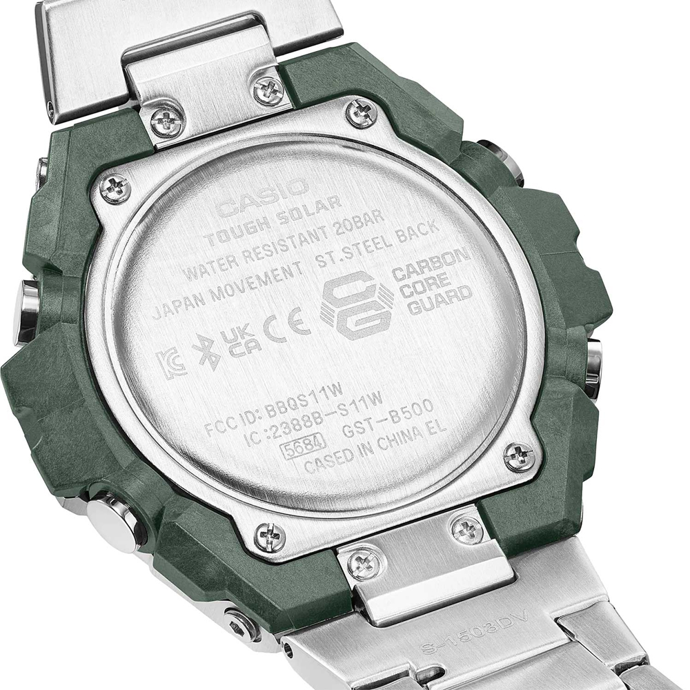 Японские наручные часы мужские Casio G-SHOCK GST-B500AD-3A | Casio 