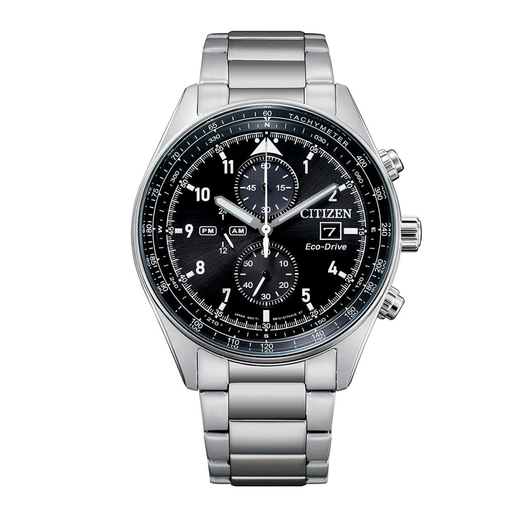 Часы мужские Citizen Eco-Drive CA0770-81E с хронографом | CITIZEN 