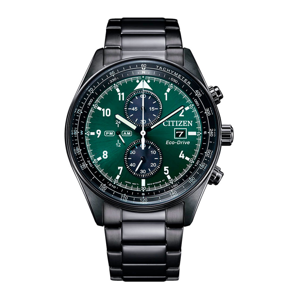 Часы мужские Citizen Eco-Drive CA0775-87X с хронографом | CITIZEN 