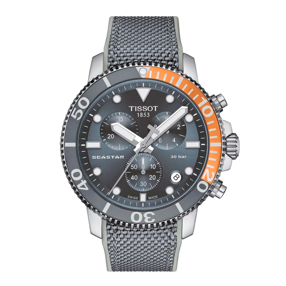 Часы мужские Tissot Seastar 1000 Chronograph T120.417.17.081.01 | TISSOT 