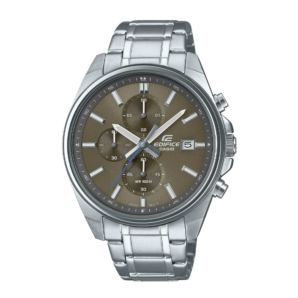 Японские часы мужские CASIO Edifice EFV-610D-5C с хронографом | Casio 