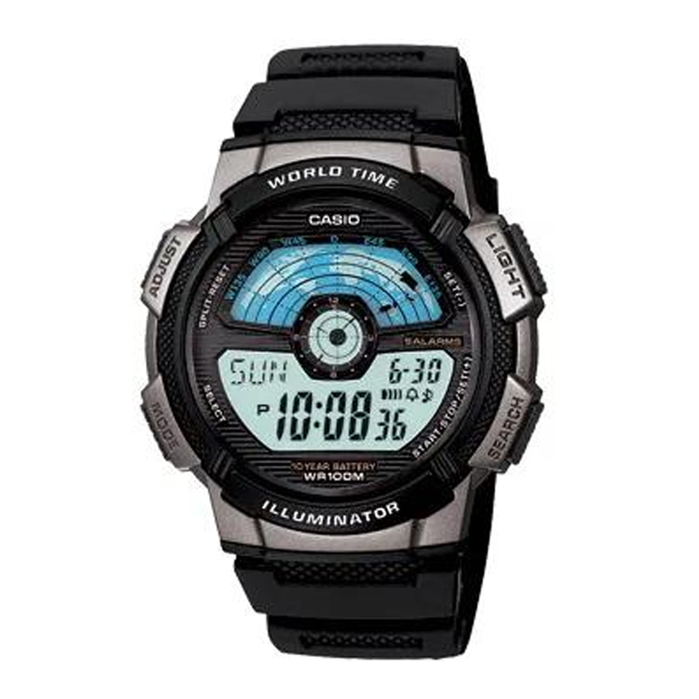 Японские наручные часы мужские Casio Collection AE-1100W-1A | Casio 