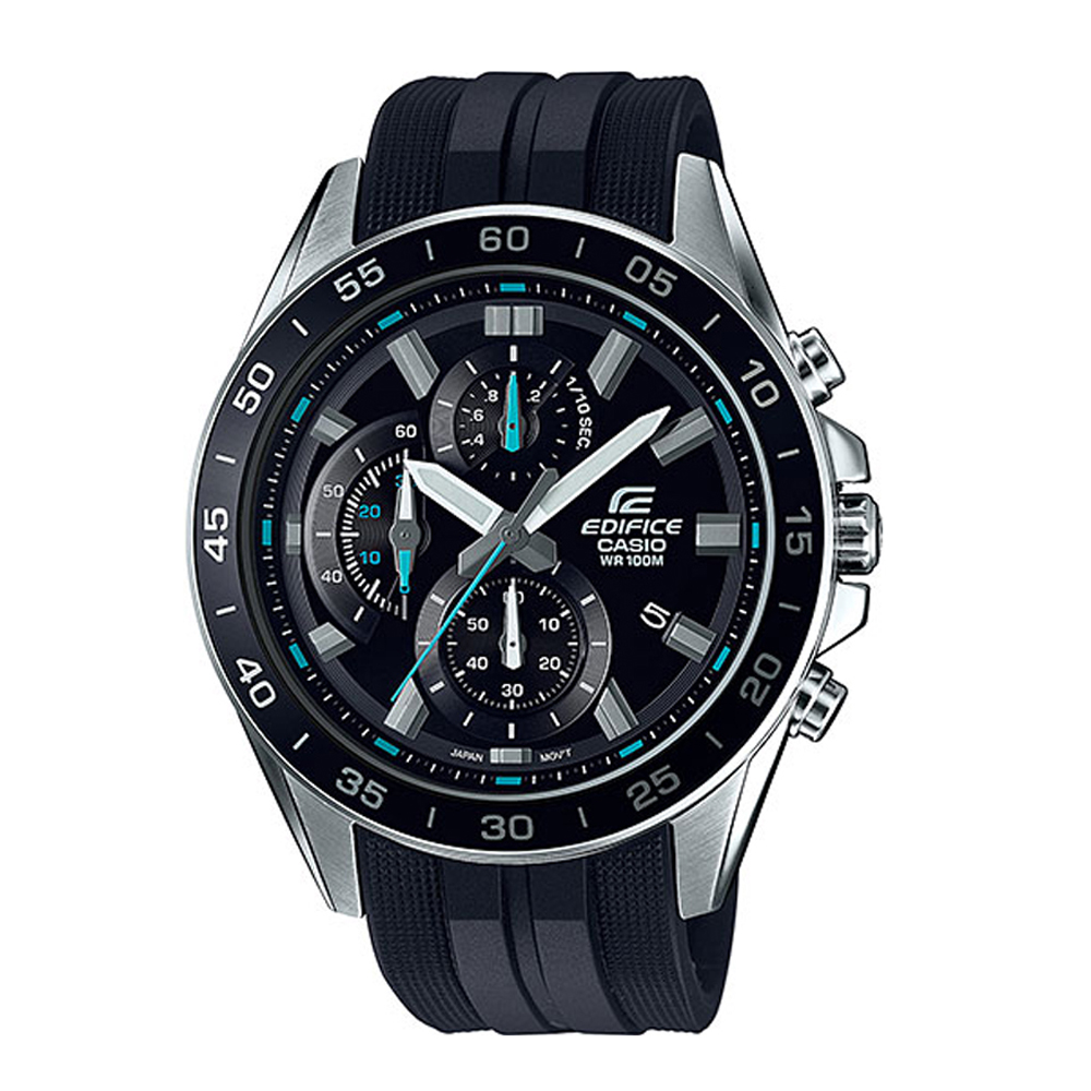 Японские часы мужские CASIO Edifice EFV-550P-1A с хронографом | Casio 