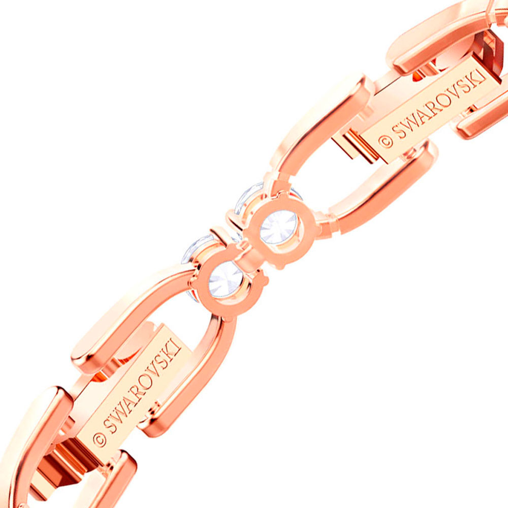 Браслет Swarovski Tennis Deluxe Rose Gold 5464948 | SWAROVSKI 