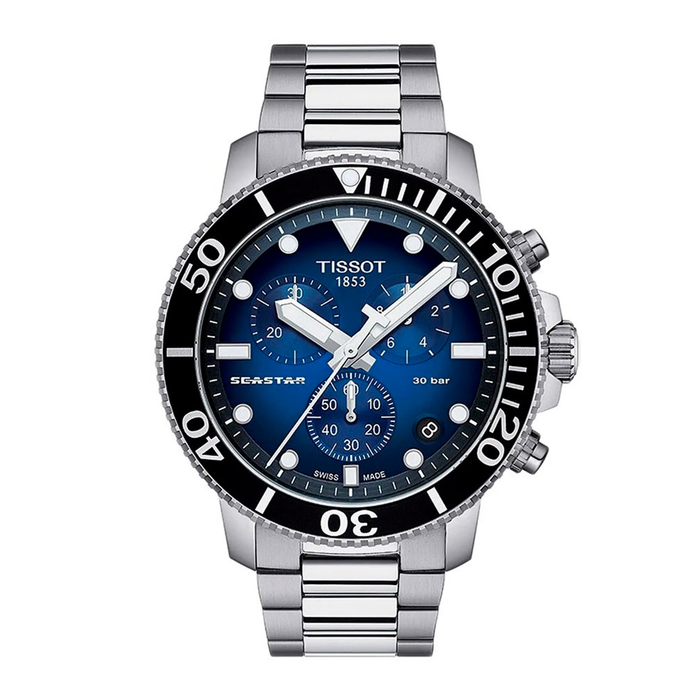 Часы мужские Tissot Seastar 1000 Chronograph Special Edition T120.417.11.041.01 | TISSOT 