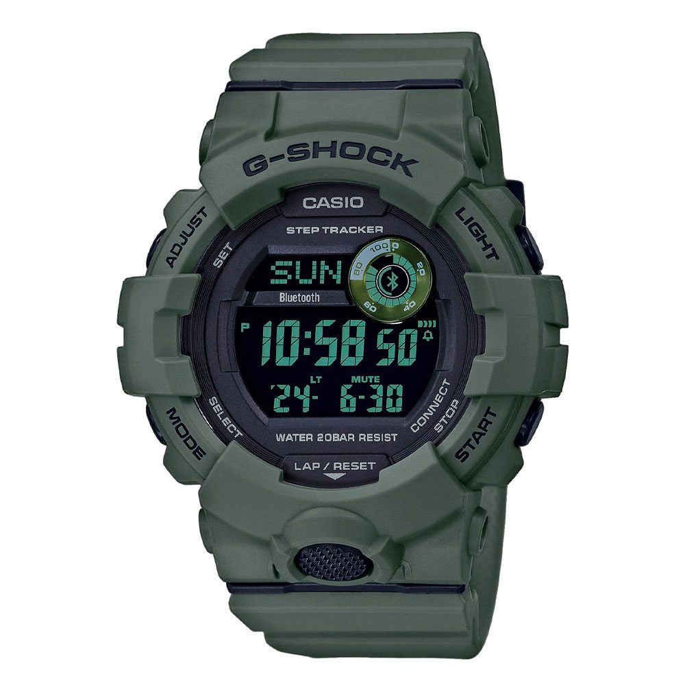 Японские наручные часы мужские Casio G-SHOCK  GBD-800UC-3E с хронографом | Casio 