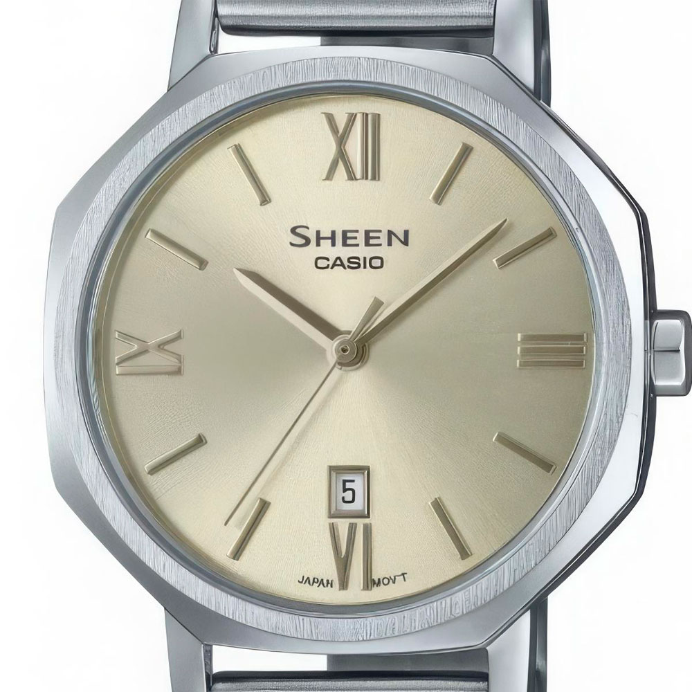 Японские наручные часы женские CASIO Sheen SHE-4554D-9A | Casio 