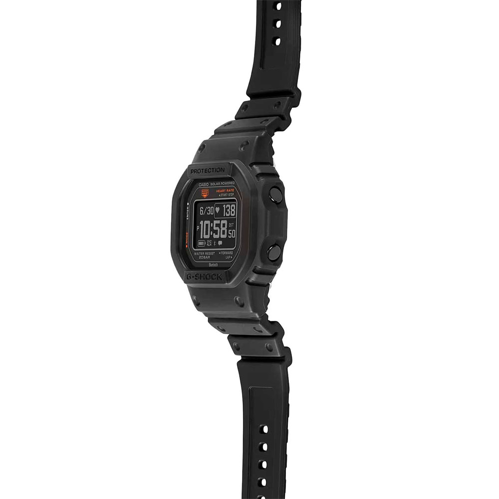 Японские наручные часы мужские Casio G-SHOCK  DW-H5600MB-1E с хронографом | Casio 