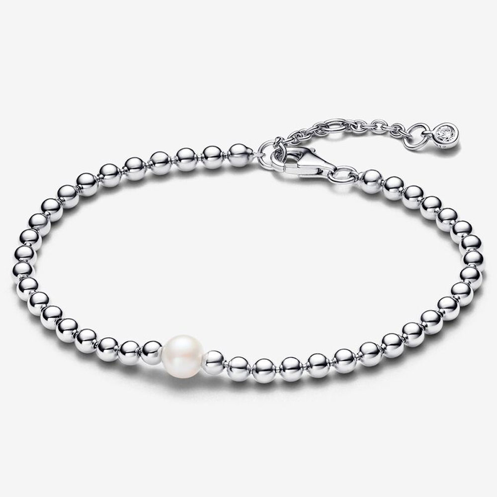 Браслет Pandora  «Treated Freshwater Cultured Pearl & Beads»  | PANDORA 