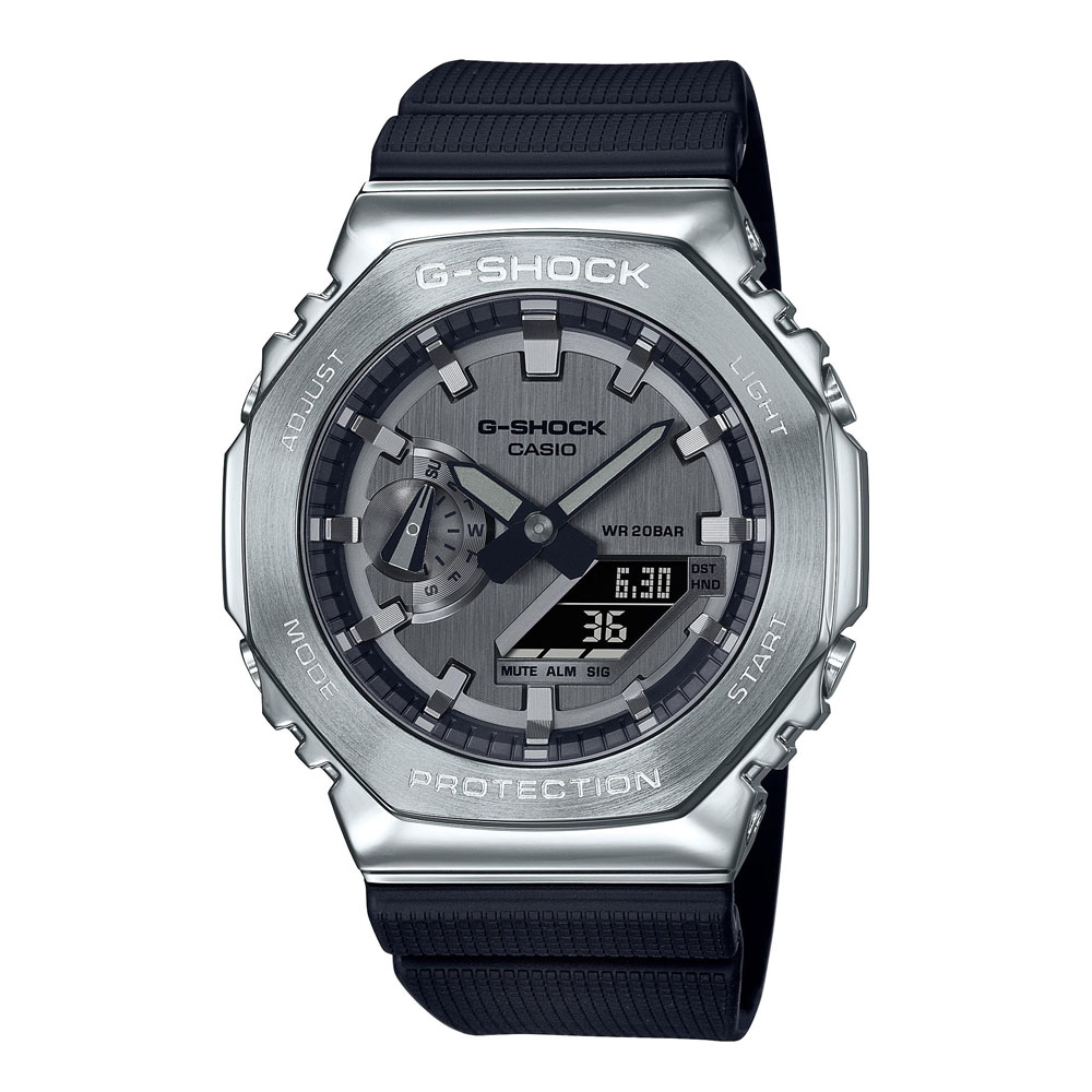 Японские наручные часы мужские CASIO G-SHOCK GM-2100-1A | Casio 