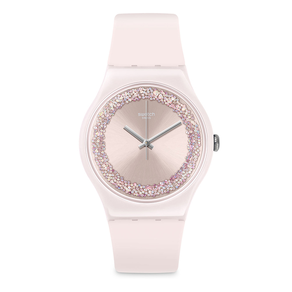 Часы женские SWATCH PINKSPARKLES SUOP110 | SWATCH 