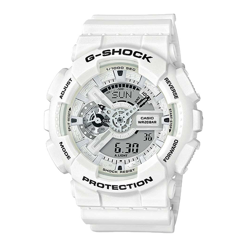 Японские часы мужские Casio G-SHOCK GA-110MW-7A с хронографом | Casio 