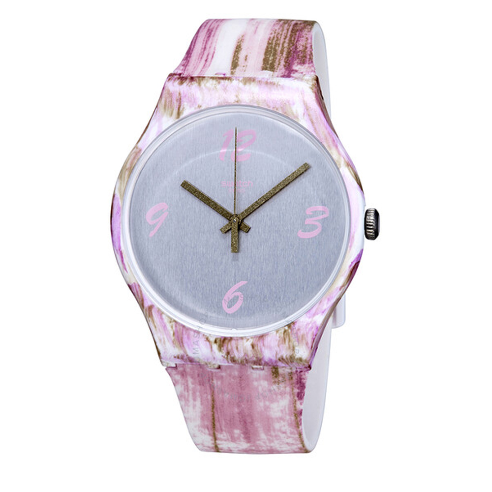 Часы женские SWATCH PINKQUARELLE SUOW151 | SWATCH 