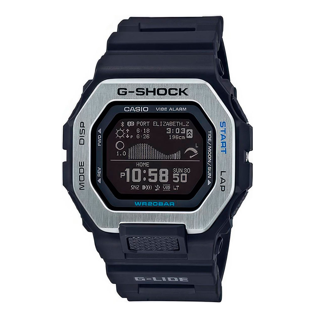 Японские наручные часы мужские Casio G-SHOCK  GBX-100-1D с хронографом | Casio 