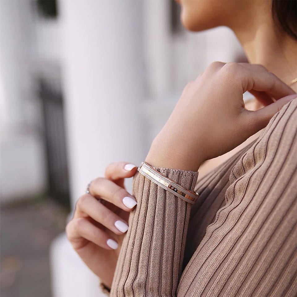 Браслет CLASSIC BRACELET DESERT SAND M | DANIEL WELLINGTON 