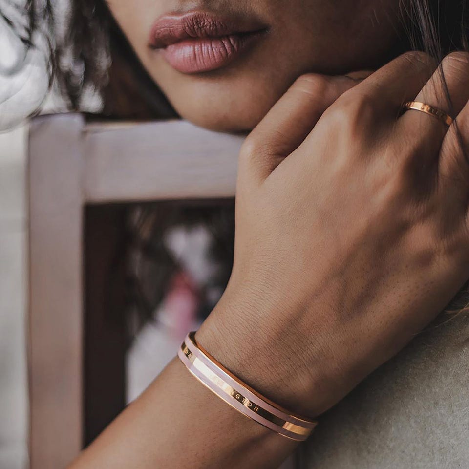 Браслет CLASSIC BRACELET DUSTY ROSE M | DANIEL WELLINGTON 