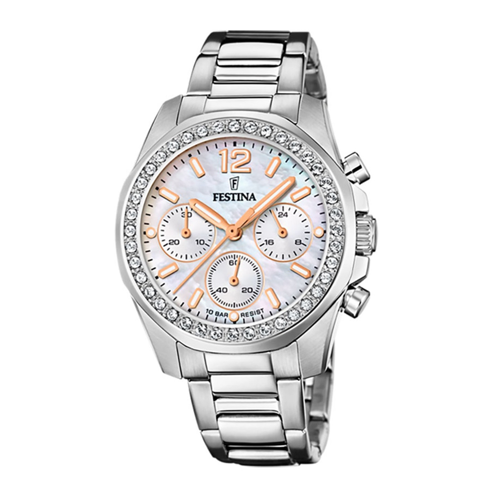 Часы женские FESTINA F20606/1 с хронографом | FESTINA 