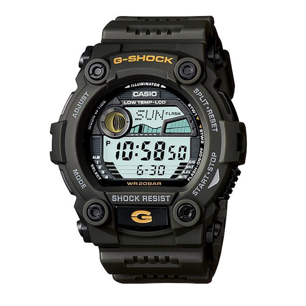 Японские часы мужские Casio G-SHOCK G-7900-3D | Casio 