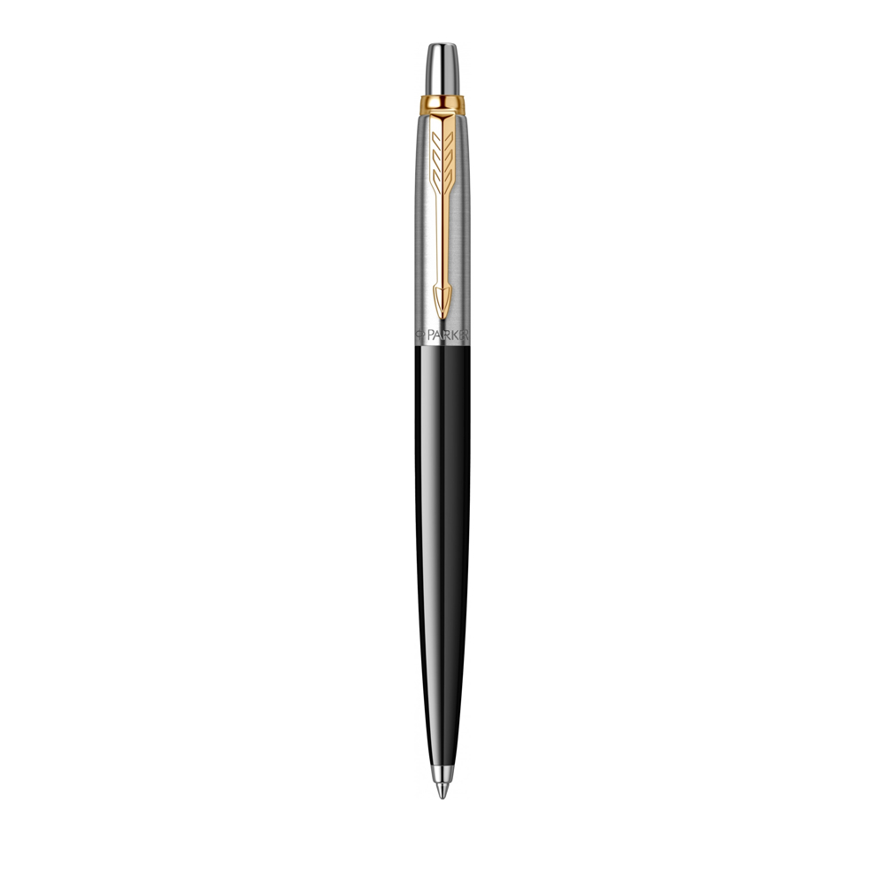 Шариковая ручка Parker Jotter K160, цвет: Black/GT, стержень: M, цвет чернил: blue  S0098370 | PARKER 