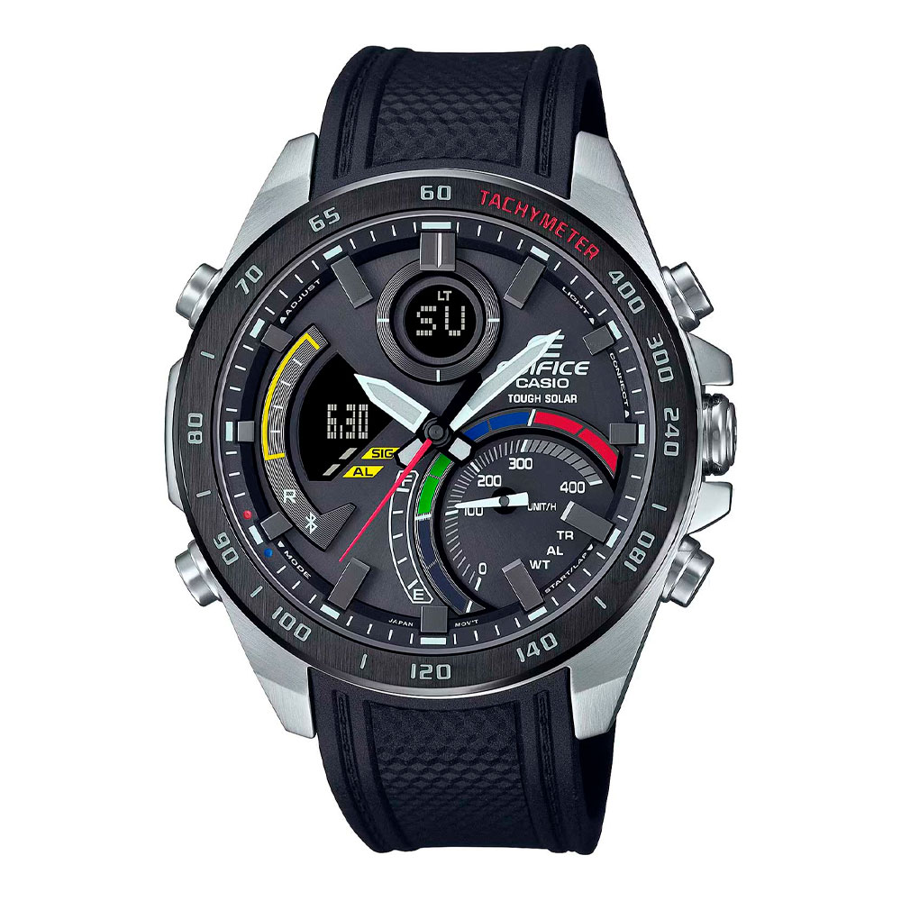 Японские часы мужские CASIO Edifice ECB-900MP-1A с хронографом | Casio 