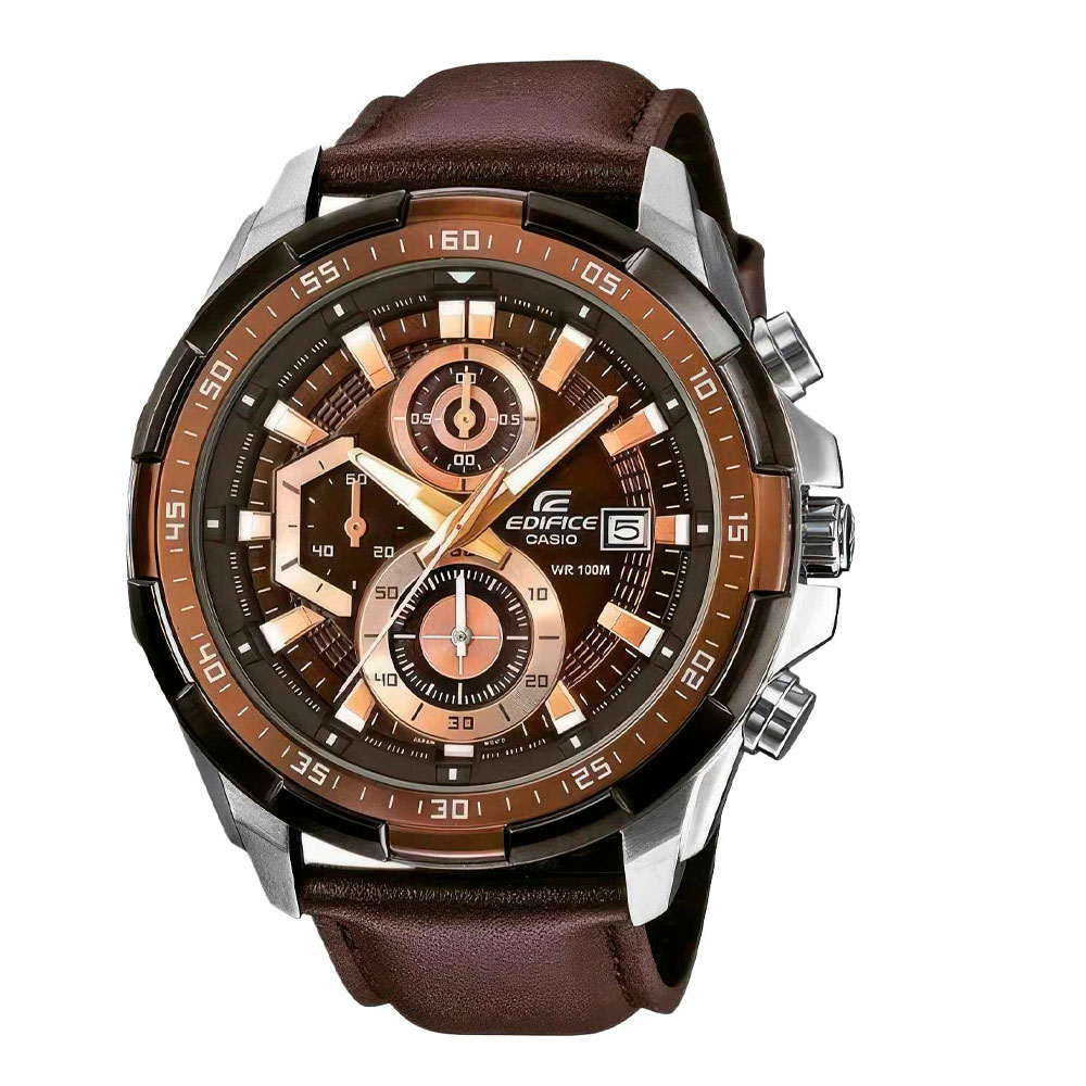 Японские часы мужские CASIO Edifice EFR-539L-5A с хронографом | Casio 