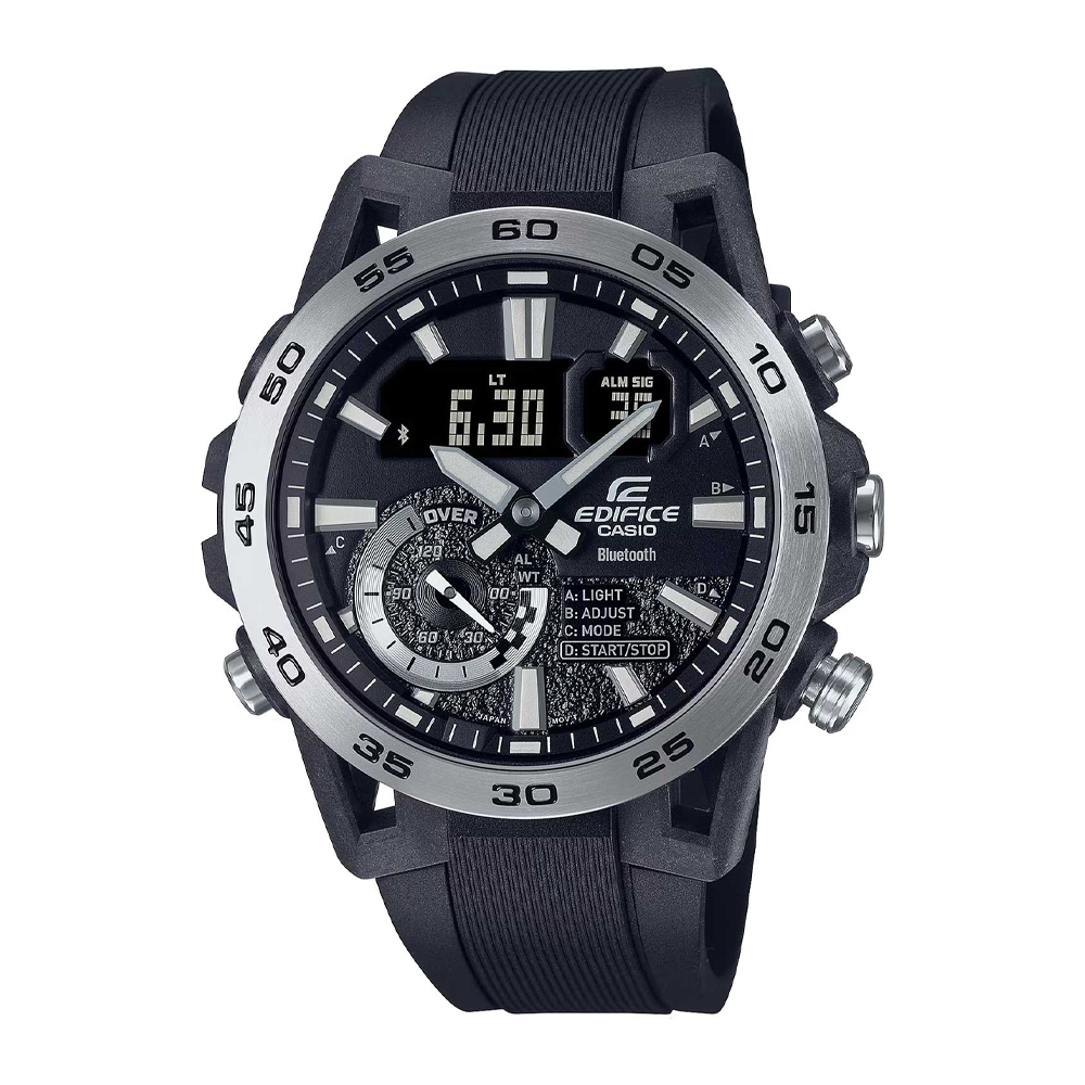 Японские часы мужские CASIO Edifice ECB-40P-1A с хронографом | Casio 