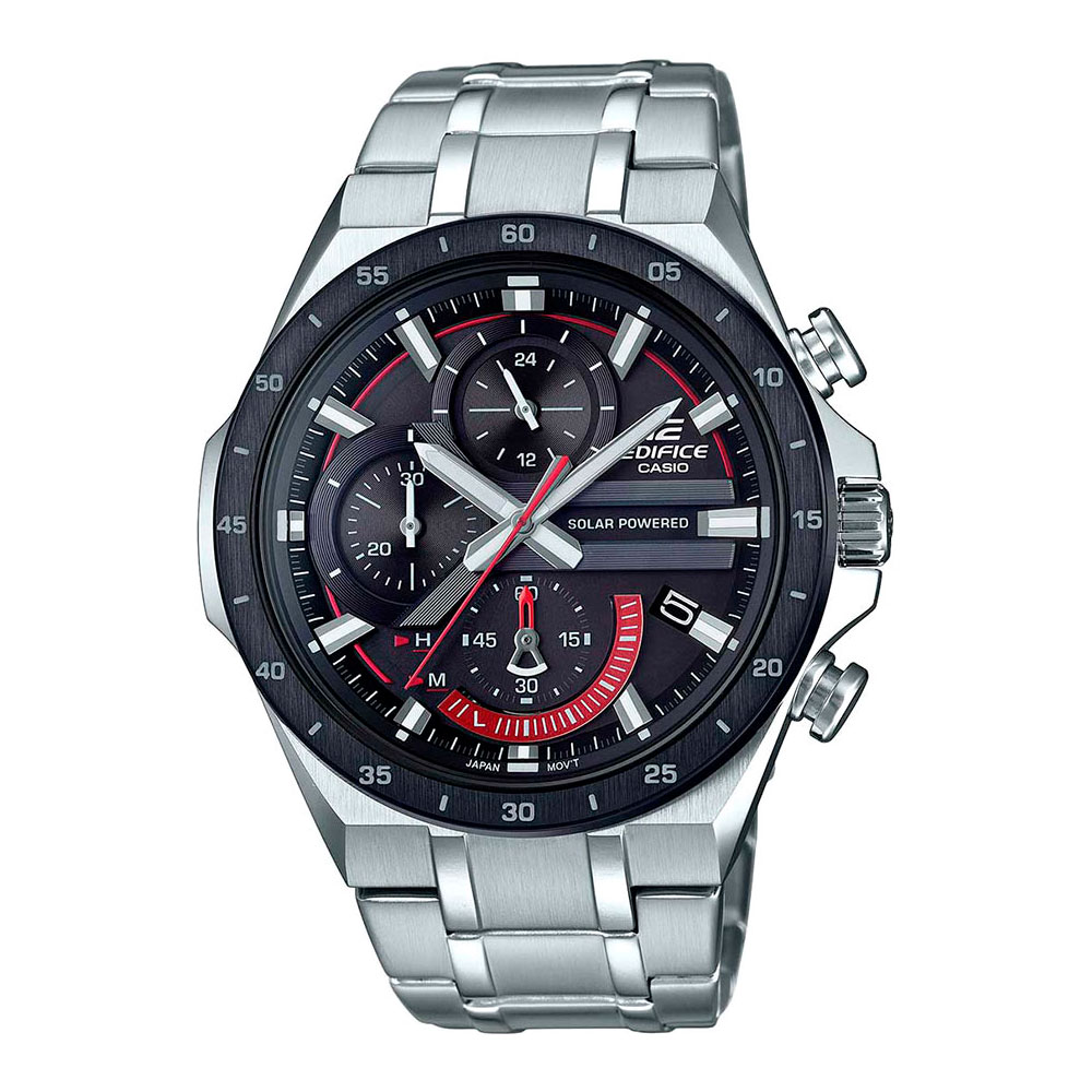 Японские часы мужские CASIO Edifice EQS-920DB-1A с хронографом | Casio 