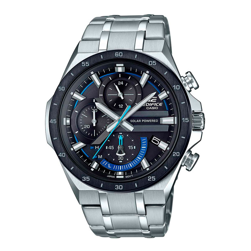 Японские часы мужские CASIO Edifice EQS-920DB-1B с хронографом | Casio 