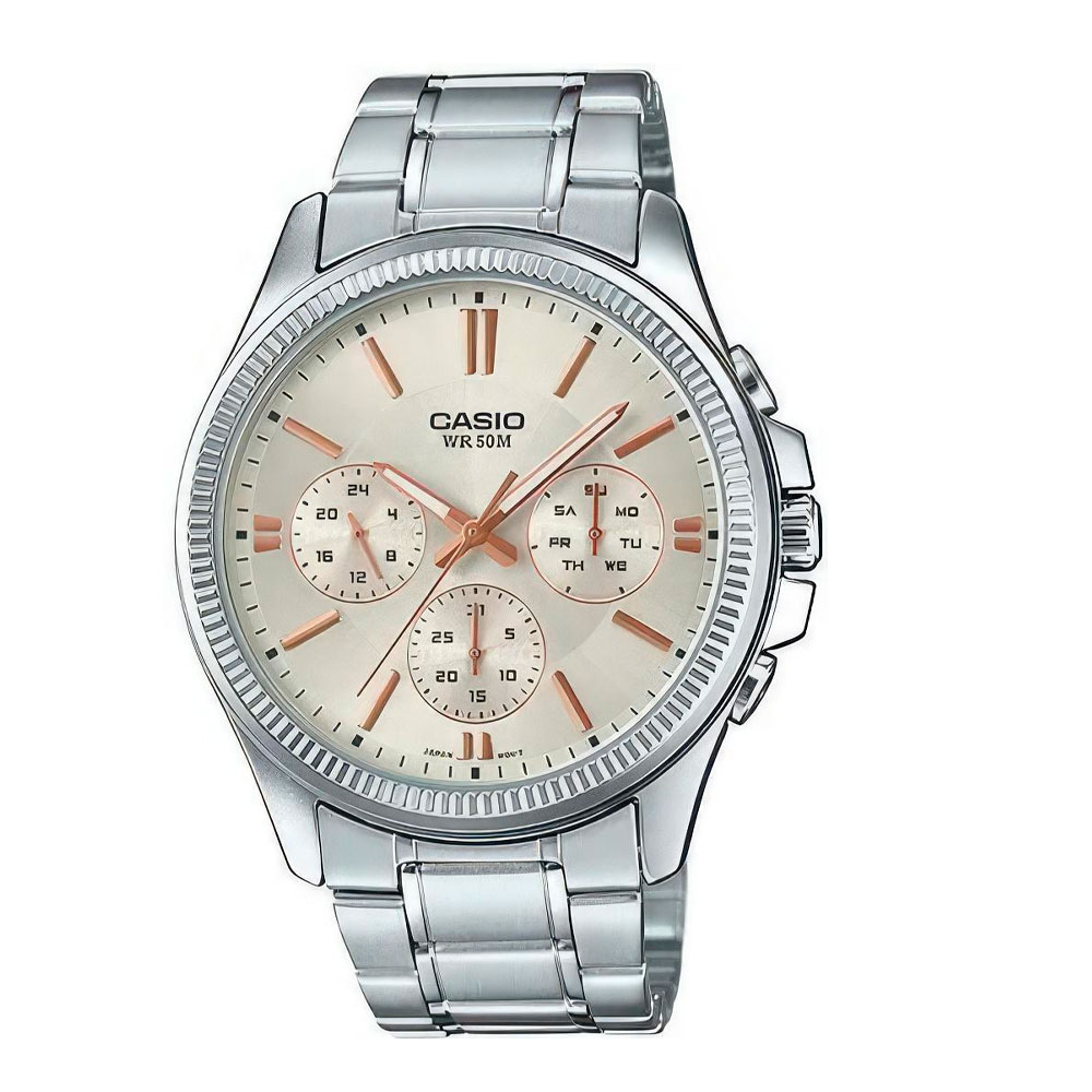 Японские часы мужские CASIO Collection  MTP-1375D-7A2 | Casio 